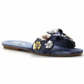 Sadie Denim Slide