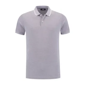 Short Sleeve Refined Polo - Lilac