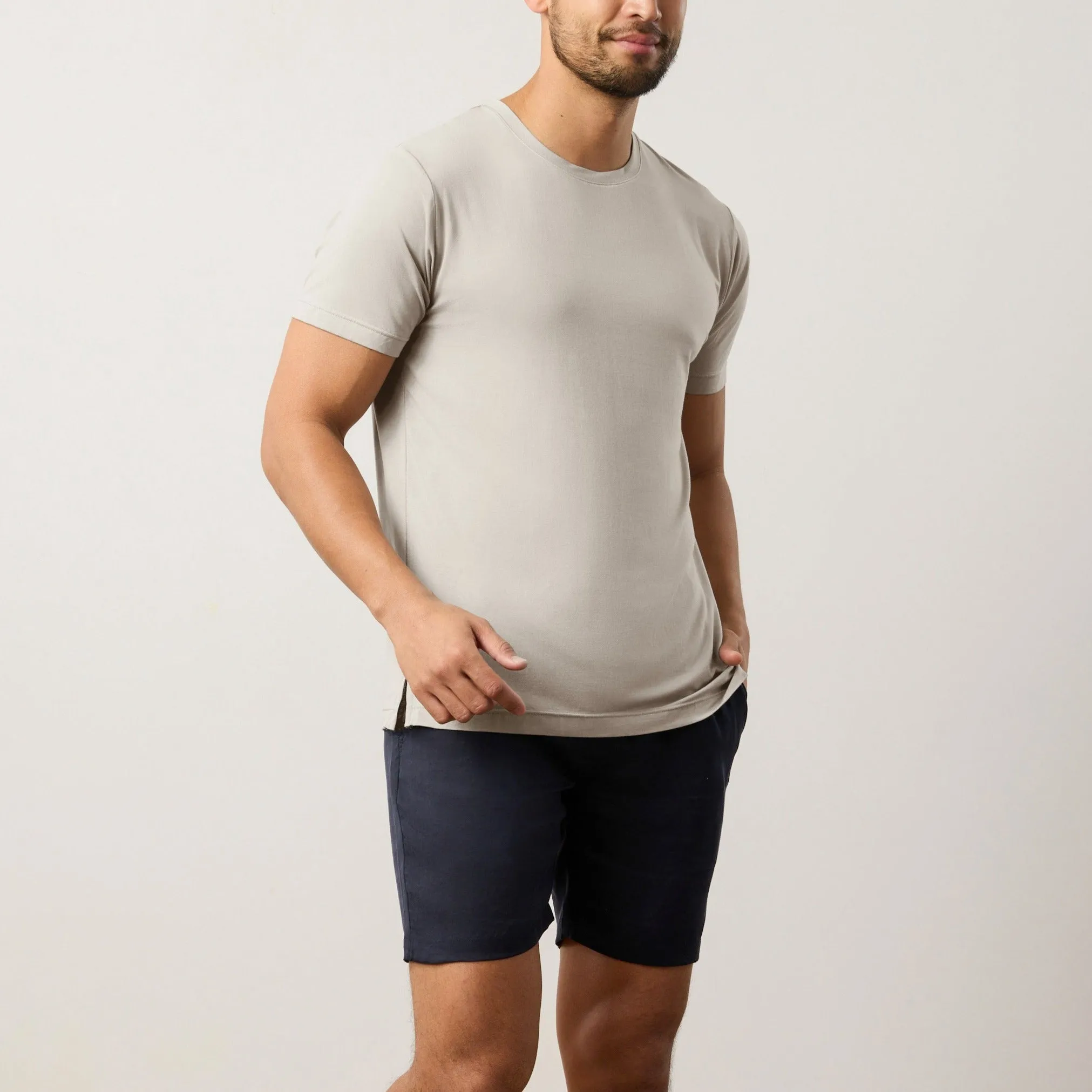 Silktouch TENCEL™ Modal Air Relaxed Fit Round Neck Tee