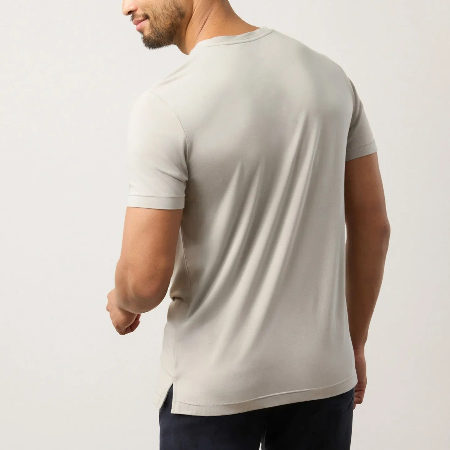 Silktouch TENCEL™ Modal Air Relaxed Fit Round Neck Tee