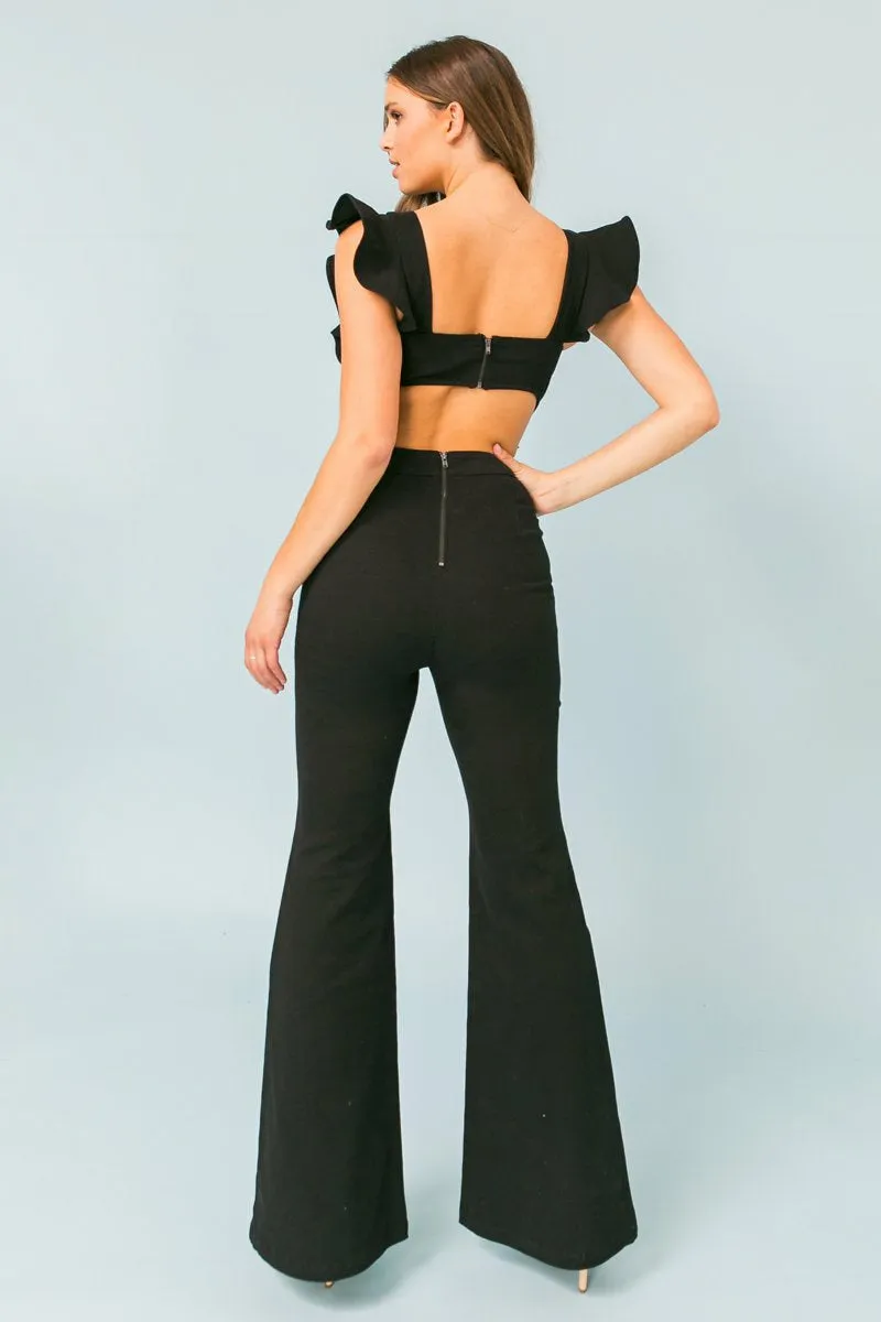 Tennessee Ruffle Sleeve Jumpsuit