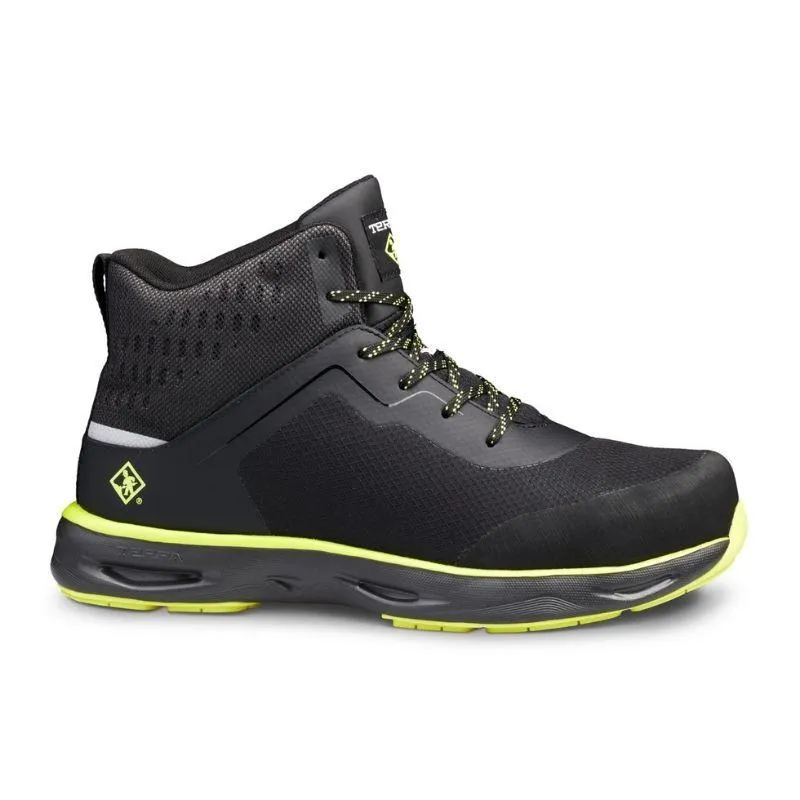 Terra Lites MID TR0A4NRTA35 Unisex Composite Toe Athletic Safety Shoe - Black/Lime