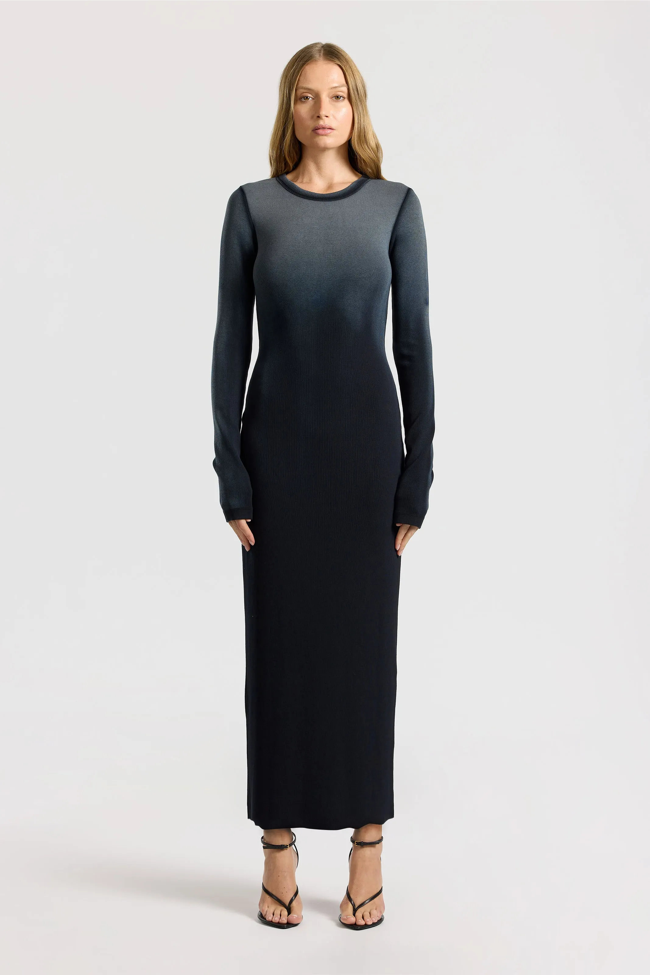 Verona Crewneck Maxi Dress