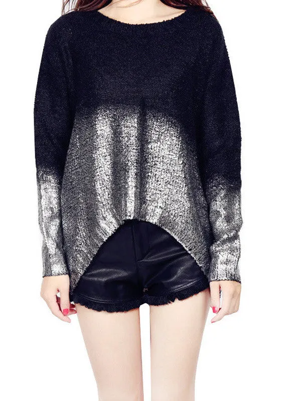 Walk the Shine Asymmetric Sweater