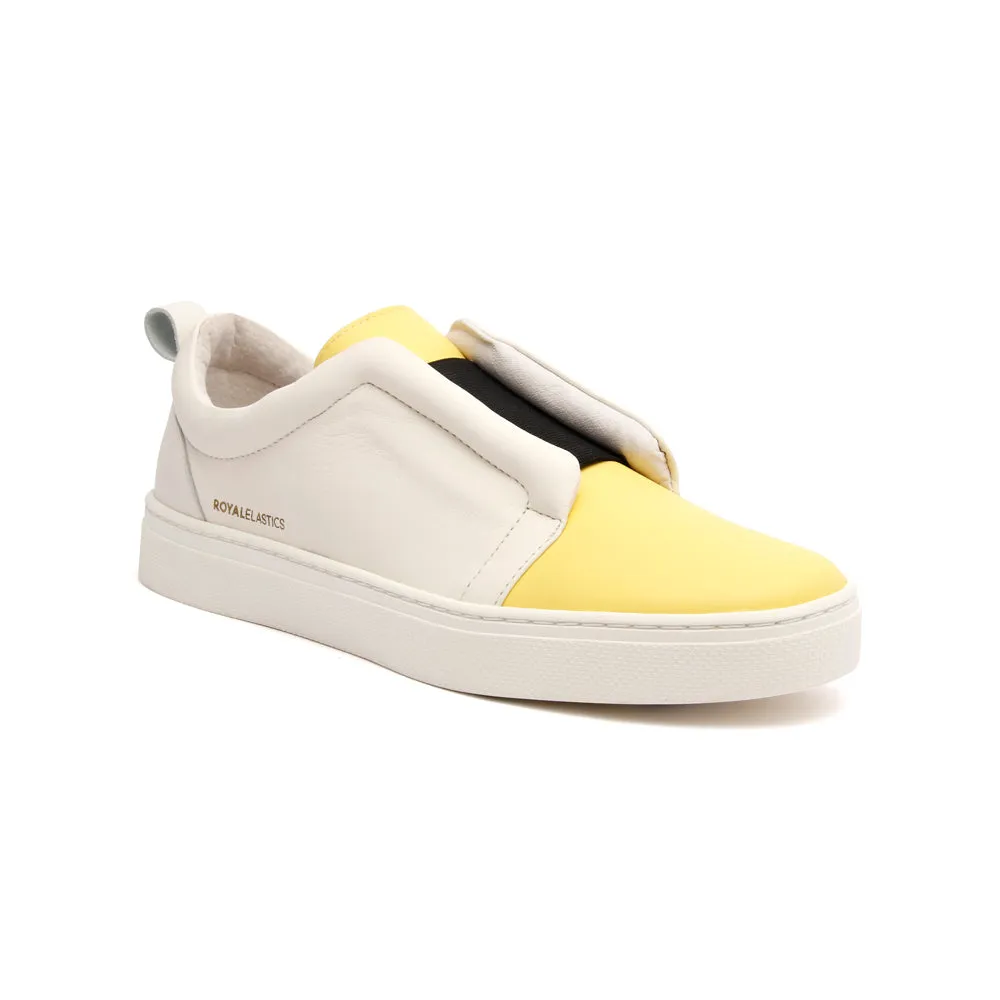 Women's Meister Yellow Leather Low Tops 94383-003