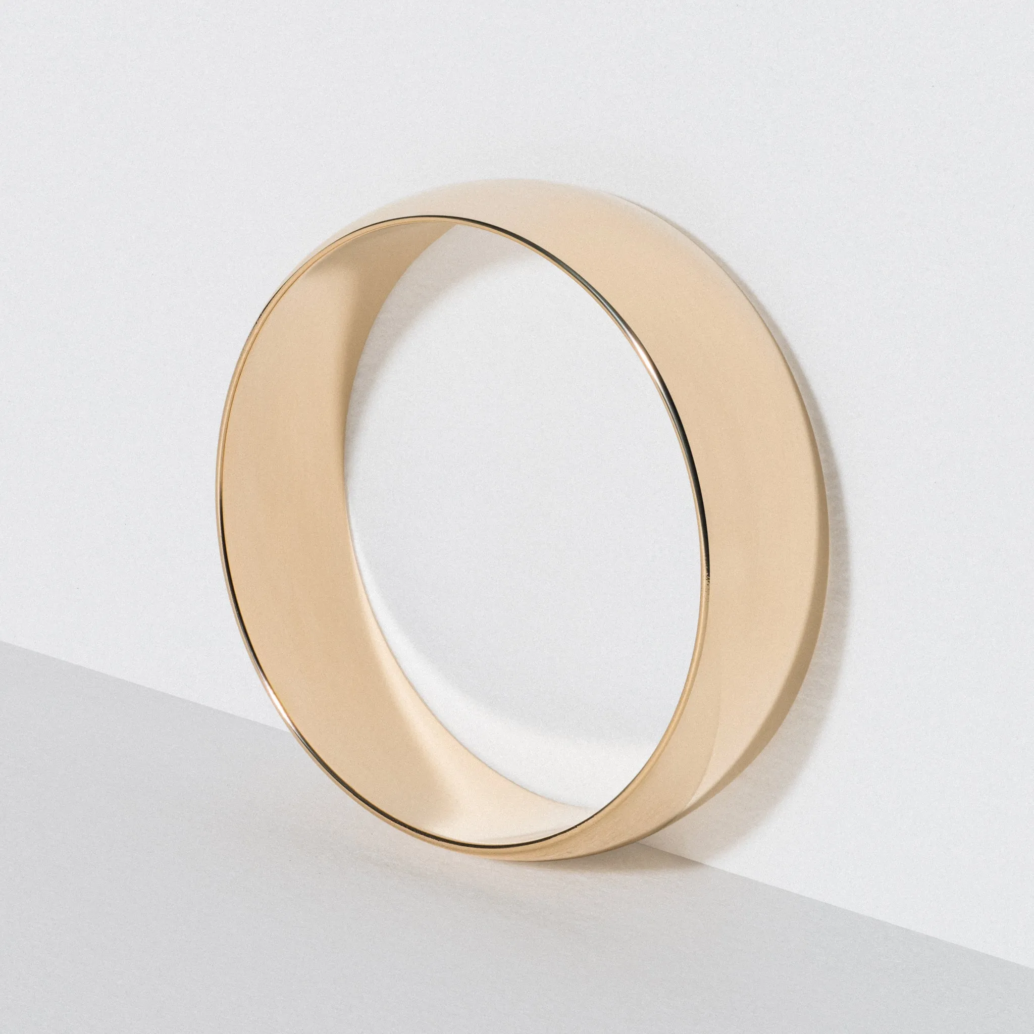 Yellow Gold Classic Wedding Band - Polished 6mm