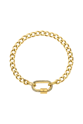 Éclat Cuban Bracelet 14K Gold Plated