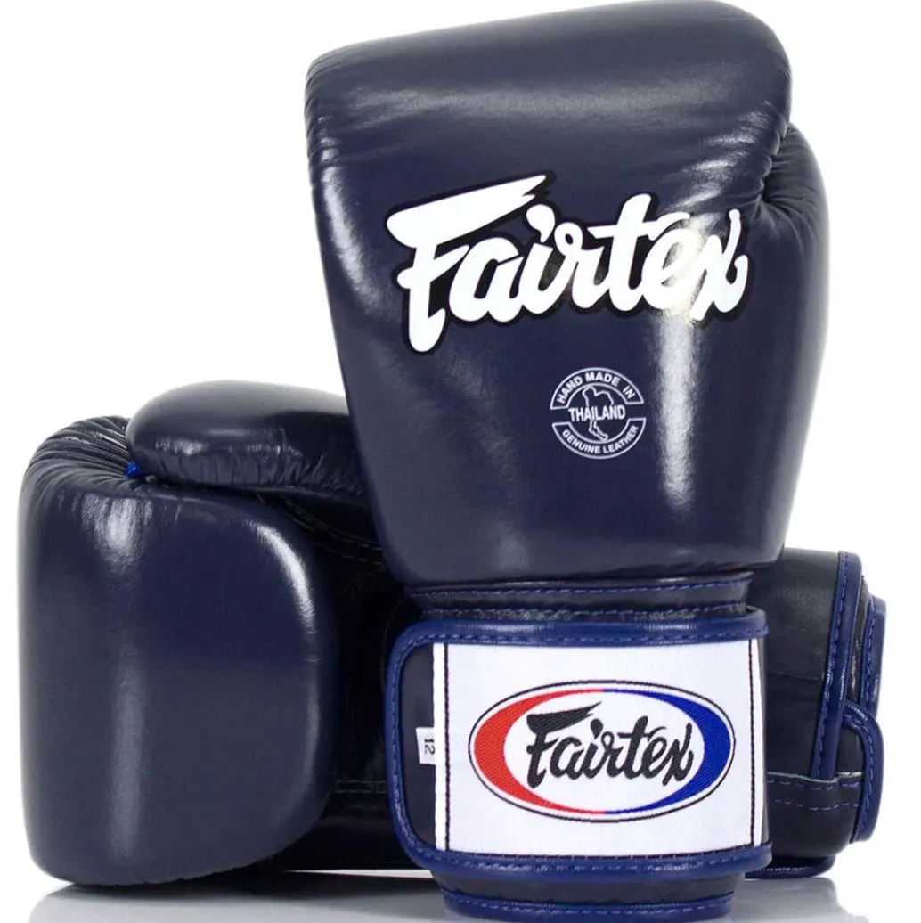 泰拳拳套 Thai Boxing Gloves : Fairtex BGV1 Breathable BLUE