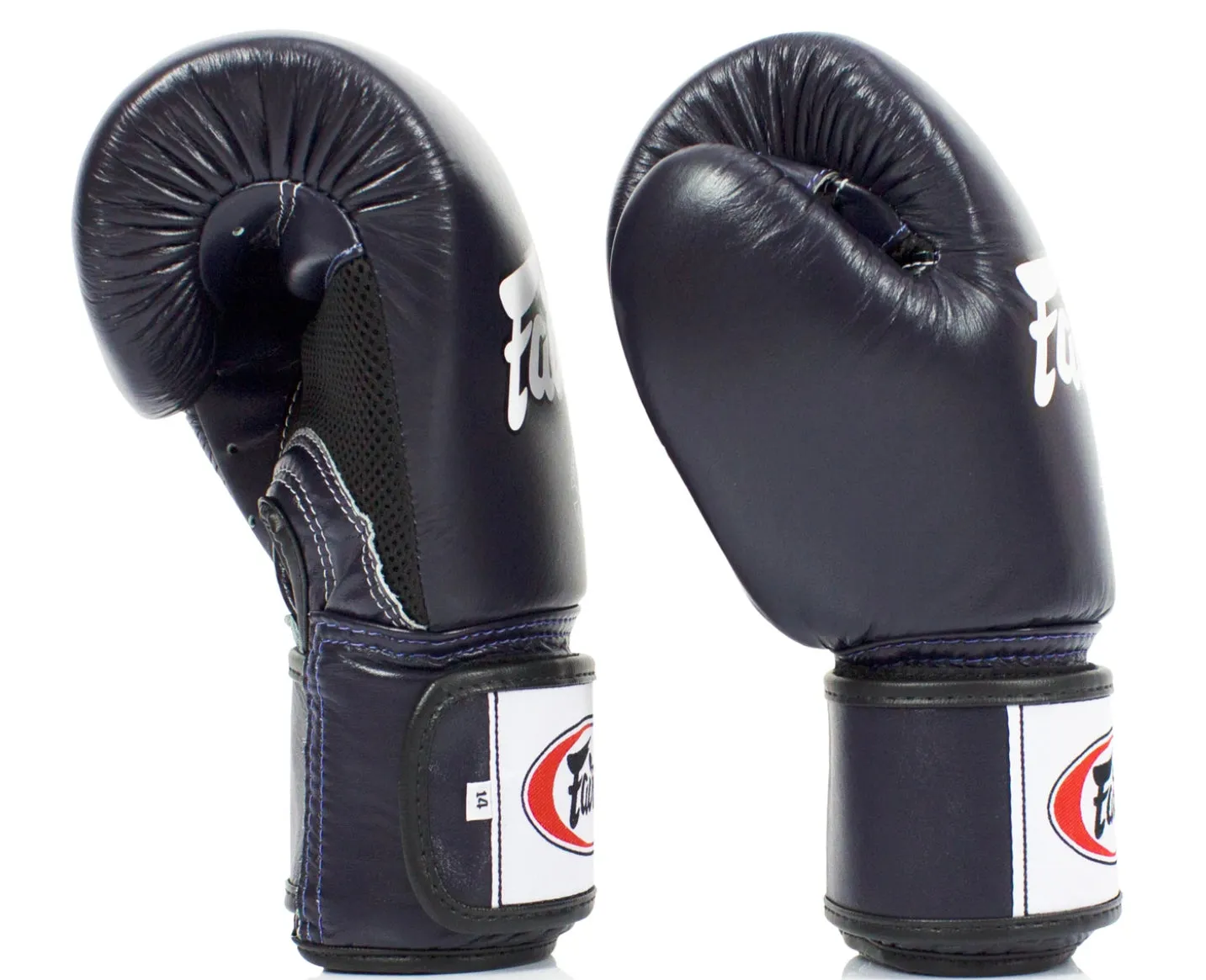 泰拳拳套 Thai Boxing Gloves : Fairtex BGV1 Breathable BLUE